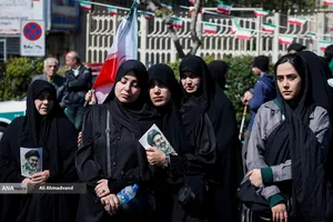 مراسم چهلمین روز شهادت حضرت آیت&zwnj;الله&zwnj; خامنه ای رهبر شهید انقلاب - 2