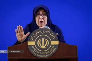 نشست خبری فاطمه مهاجرانی سخنگوی دولت