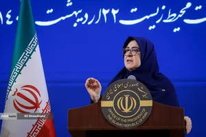 نشست خبری فاطمه مهاجرانی سخنگوی دولت