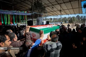 تشییع شهدای حمله متجاوزانه آمریکایی_صهیونی در بهشت زهرا