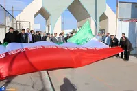 حال و هوای استان‌ها در روز رویش بهار جاودان؛ توفان ۷۰ کیلومتری حریف انقلابی‌ها نشد + تصاویر