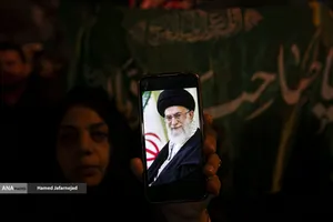 دومین شب عزاداری در سوگ رهبر شهید انقلاب - خیابان نبرد