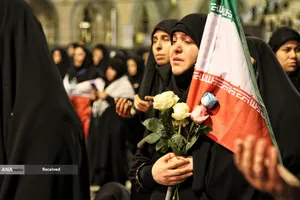 مراسم وداع با رهبر شهید انقلاب