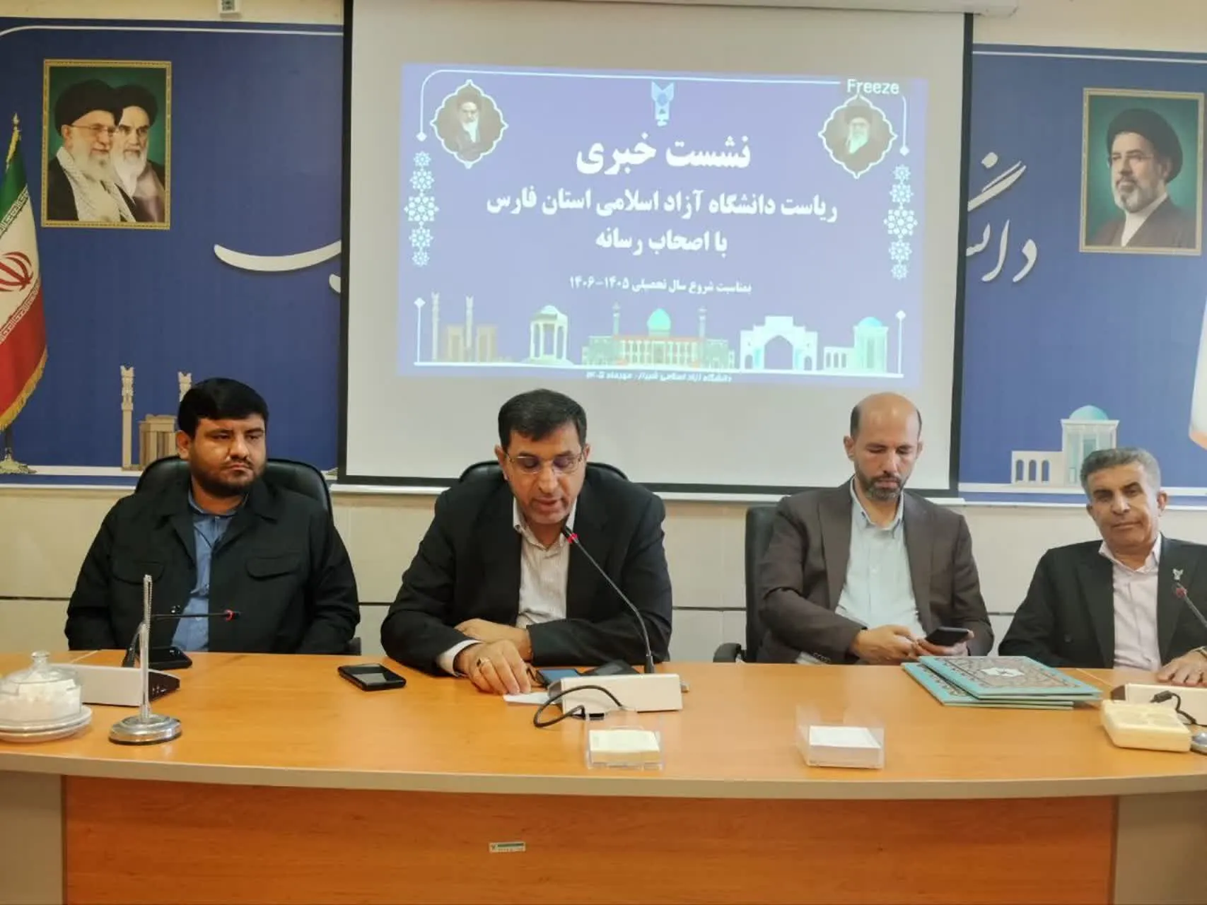 نخستین شبکه دانشگاهی خبرگزاری آنا در دانشگاه آزاد استان فارس آغاز به‌کار کرد