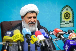 نشست خبری حجت&zwnj;الاسلام علی شیرازی رئیس سازمان عقیدتی سیاسی فراجا 