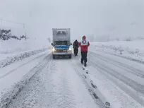 ارائه خدمات امدادی به بیش از ۱۷ هزار نفر متاثر از سیل و برف و کولاک