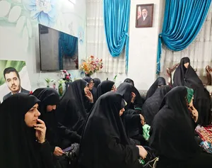 تکریم خانواده شهید علی خدادادی 