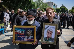مراسم تشییع پیکر &laquo;بهروز رضوی&raquo; 