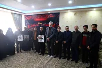 دیدار مسئولان دانشگاه آزاد اسلامی با خانواده شهید محمدمهدی زارعی‌مفرد