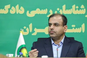 نشست خبری غلامرضا هوایی رئیس کانون کارشناسان رسمی دادگستری استان تهران