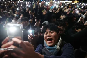 جشن&zwnj; سال نو میلادی 2024 در سئول - کره جنوبی