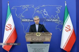 نشست خبری اسماعیل بقایی سخنگوی جدید وزارت امور خارجه