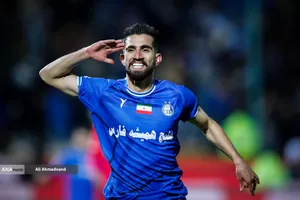 علیرضا کوشکی بازیکن تیم فوتبال استقلال