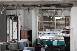 تجمع اعضای کادر درمان در محکومیت تجاوز آمریکا و رژیم صهیونیستی