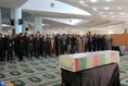 تشییع شهید گمنام در دانشگاه آزاد نجف‌آباد