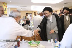 بازدید حجت الاسلام سید عبدالفتاح نواب سرپرست حجاج ایرانی از روند خدمت رسانی به زائران حج