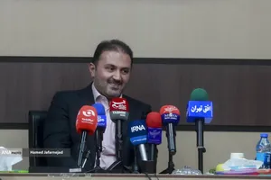 نشست خبری امیر شهرابی شهردار منطقه 14 تهران