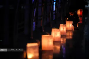 یادبود چهلمین روز شهدای جنگ ۱۲ روزه در برج میلاد