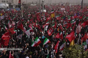 مراسم تشییع پیکر مطهر رهبر شهید انقلاب در قم