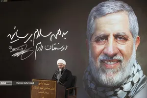 سخنرانی حجت الاسلام محمد قمی رییس سازمان تبلیغات در مراسم چهلم شهادت حاج محمدسعید ایزدی(حاج رمضان)