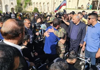 بازگشت ۹ دریادل ناوچه دنا به شیراز + تصاویر
