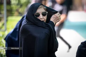  تشییع پیکر سیمین&zwnj;دخت وحیدی