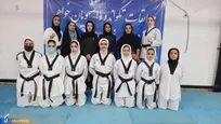 تیم منتخب تکواندو بانوان منطقه ۶ دانشگاه آزاد مشخص شد