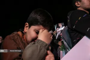 دومین شب عزاداری در سوگ رهبر شهید انقلاب - خیابان نبرد