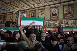 تشییع شهدای حمله متجاوزانه آمریکایی_صهیونی در بهشت زهرا