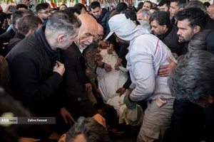 تشییع شهدای حمله متجاوزانه آمریکایی_صهیونی در بهشت زهرا