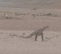 مشاهده دایناسور در مناطق بیابانی استان خراسان‌رضوی تکذیب شد