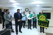 حضور خادمین حرم رضوی در خبرگزاری آنا