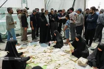 بازدید فتاح از روند خدمت‌رسانی ستاد اجرایی فرمان امام در مرز مهران