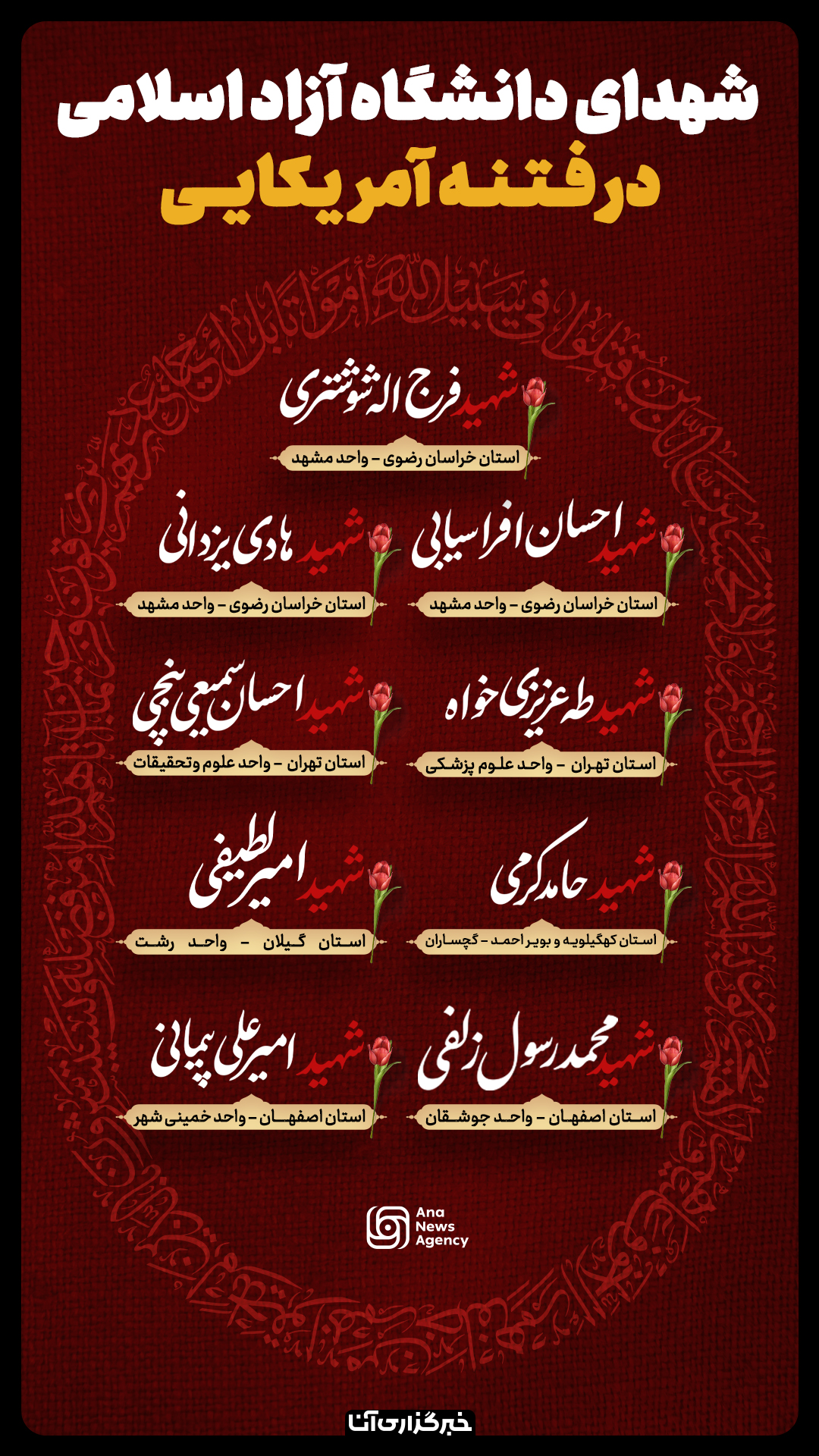 آزادمردان شهید