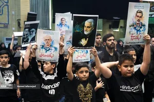 مراسم گرامیداشت سرلشکر شهید مهدی ربانی و سرلشکر شهید غلامرضا محرابی معاونان سابق اطلاعات و عملیات ستاد کل نیروهای مسلح