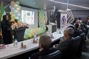مراسم روز پرستار در بیمارستان حضرت امیرالمومنین(ع) با حضور رییس دانشگاه آزاد اسلامی