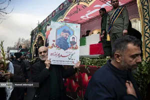  تشییع پیکر شهدای مظلوم مقاومت ملی ایران 