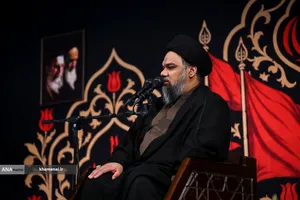عزاداری هیئت&zwnj;های دانشجویی به مناسبت اربعین حسینی در جوار محل شهادت رهبر شهید انقلاب