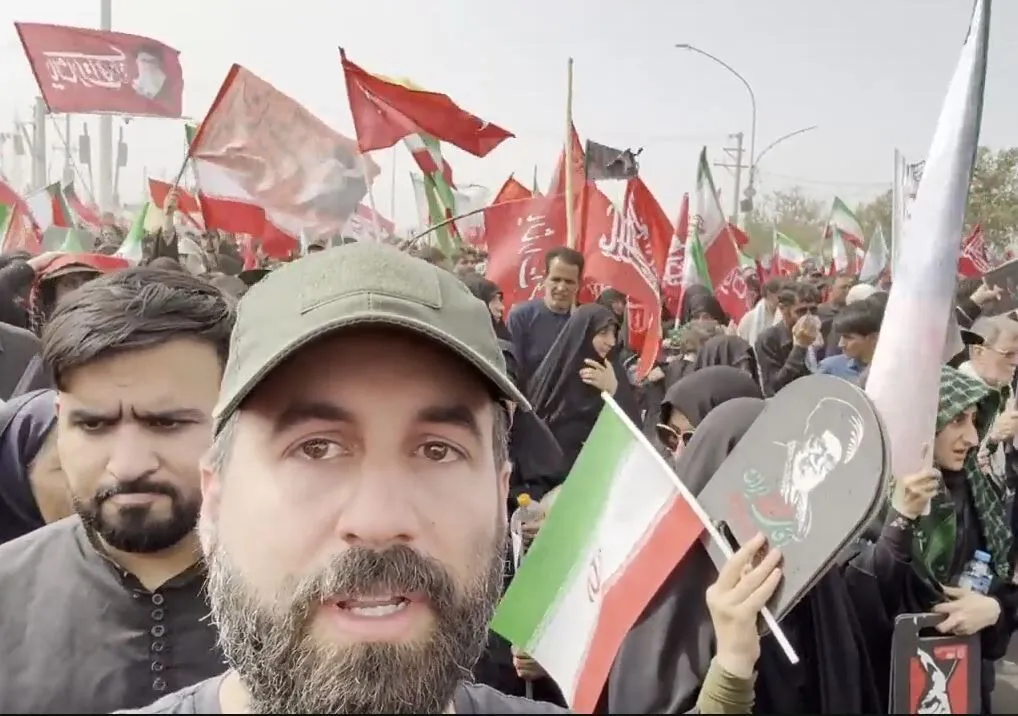 تشییع رهبر انقلاب و حضور خبرنگاران خارجی