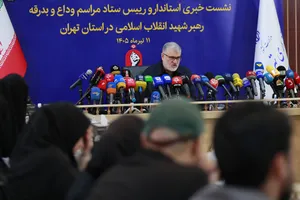 نشست خبری محمدصادق معتمدیان، استاندار تهران 