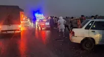 تصادف سه خودرو سواری در محور اهواز–شوش با ۴ مصدوم و یک جان‌باخته