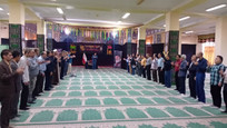 زمزمه زیارت عاشورا در سوگ دردانه حضرت اباعبدالله&zwnj;الحسین(ع)