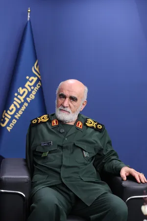 سردار حسن رستگار پناه رئیس مرکز مطالعات امنیتی ستاد کل نیروهای مسلح
