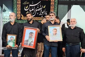 بزرگداشت شهدای اقتدار منطقه 14 تهران،ویژه برنامه اربعین شهدای حماسه منطقه دارالمومنین(آبروی محله)