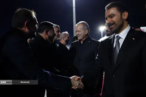 استقبال رسمی از پیکر مطهر امام شهید در عراق با حضور رییس جمهور