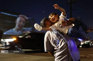 حاشیه مسابقات لس&zwnj;آنجلس داجرز ، کالیفرنیا