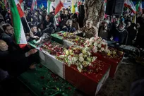 وداع با شهدای ناوشکن دنا و حمایت از نیروهای مسلح - میدان دریاچه