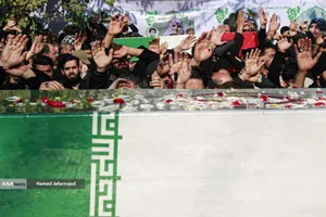 تشییع پیکر مطهر 100 شهید گمنام - معراج شهدا