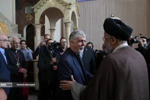 مراسم چهلم شهادت حضرت آیت الله امام سید علی خامنه&zwnj;ای در کلیسای سرکیس مقدس