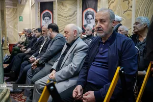 مراسم گرامیداشت شهید علی لاریجانی 